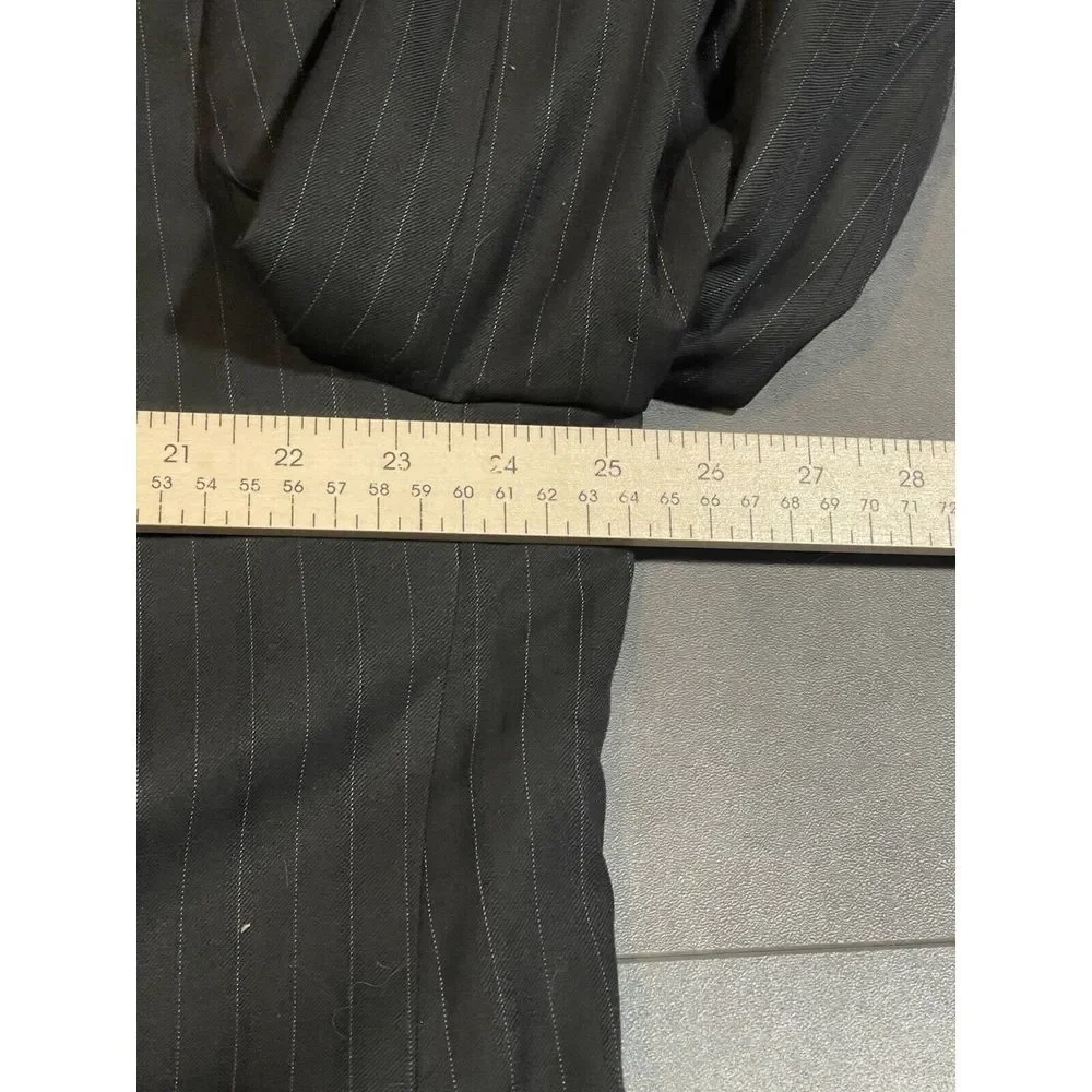 Mens Black Blazer 48R Size MIDTOWN MAN Sport‎ Coat Vintage Jacket. D-315